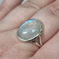 Moonstone ring - Rivendell Shop
