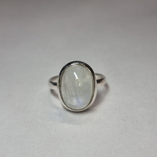 Moonstone ring - Rivendell Shop