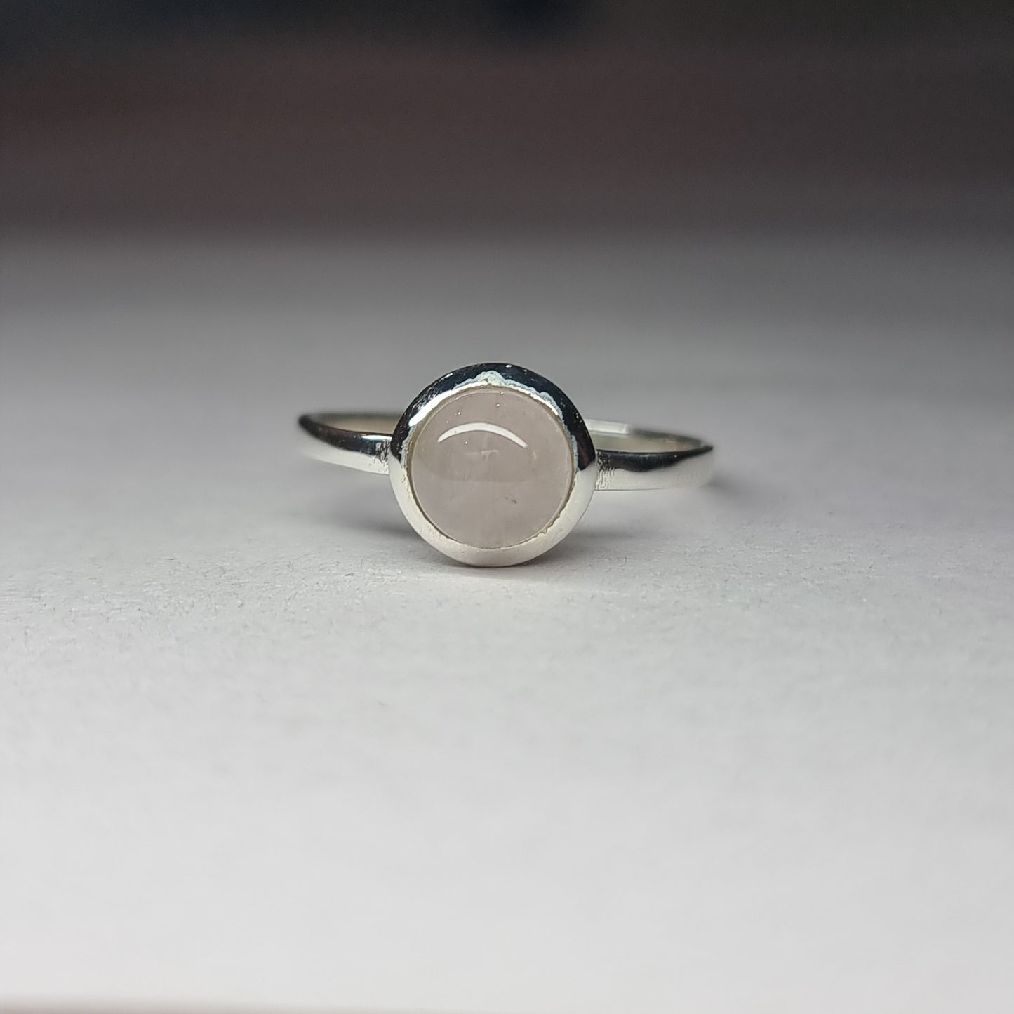 Rose quartz ring - Rivendell Shop