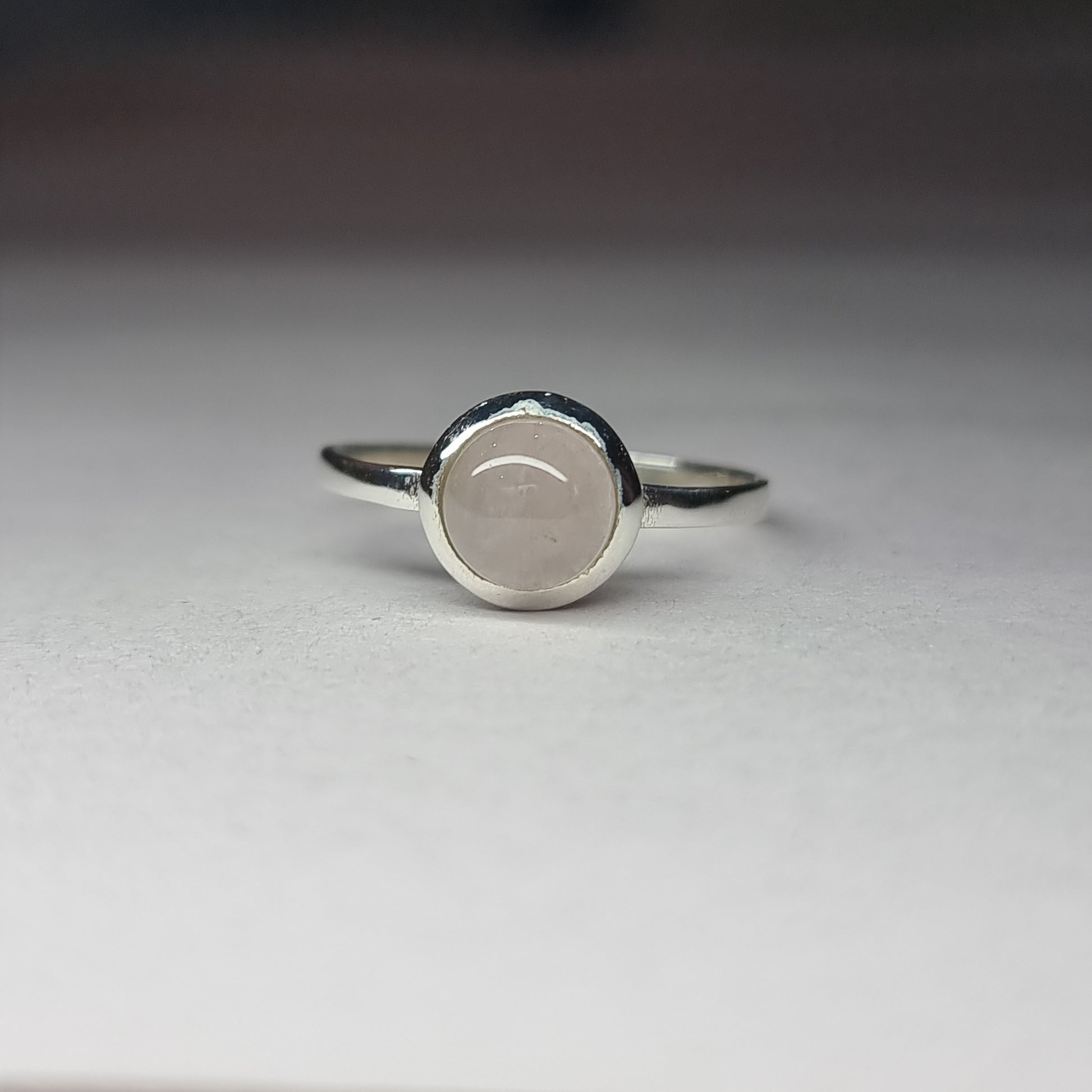 Rose quartz ring - Rivendell Shop