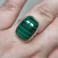 Malachite ring - Rivendell Shop
