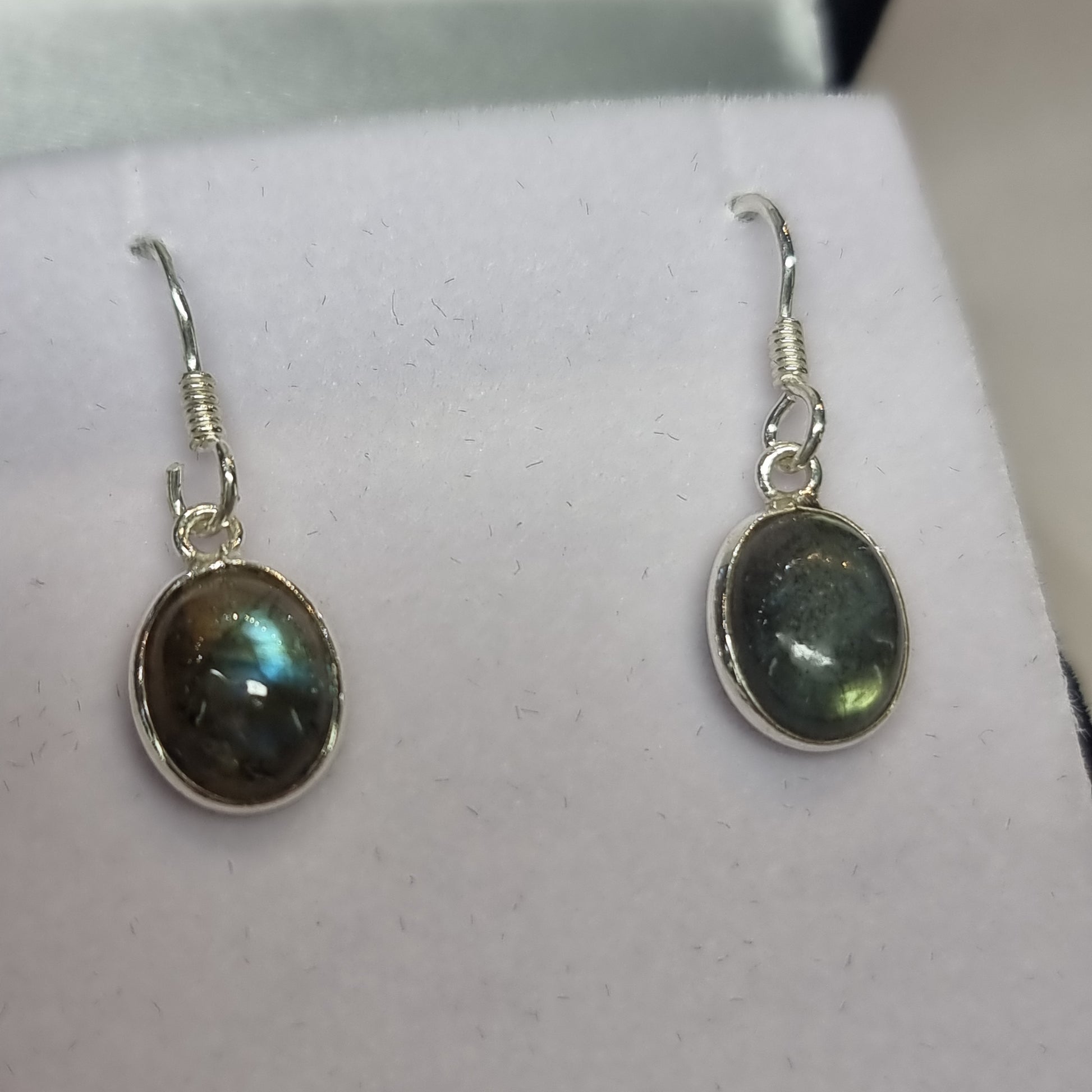 Labradorite earrings - Rivendell Shop