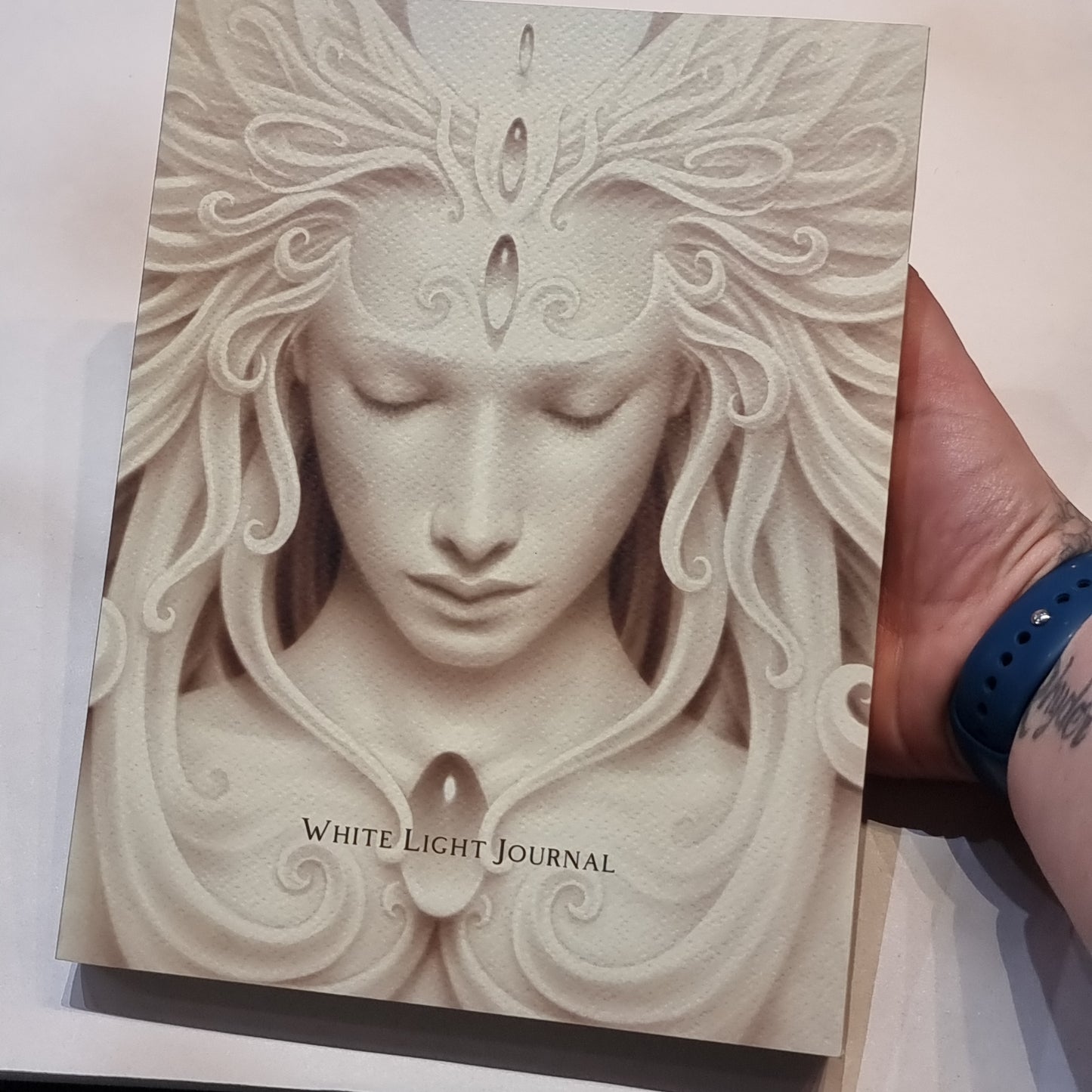 White light journal - Rivendell Shop