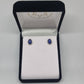Lapis lazuli studs earrings - Rivendell Shop