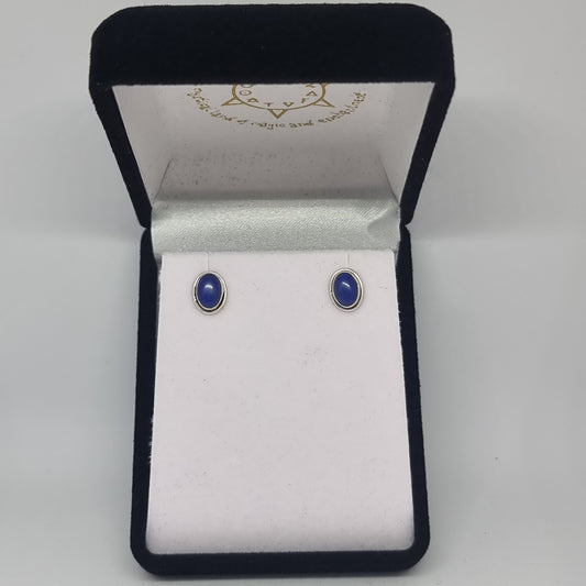 Lapis lazuli studs - Rivendell Shop