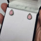 Rose quartz studs - Rivendell Shop