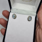 Moonstone studs - Rivendell Shop