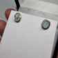 Moonstone studs - Rivendell Shop