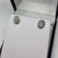 Moonstone studs - Rivendell Shop