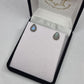 Moonstone studs - Rivendell Shop