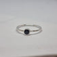 Blue Sapphire delicate ring - Rivendell Shop