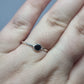Blue Sapphire delicate ring - Rivendell Shop