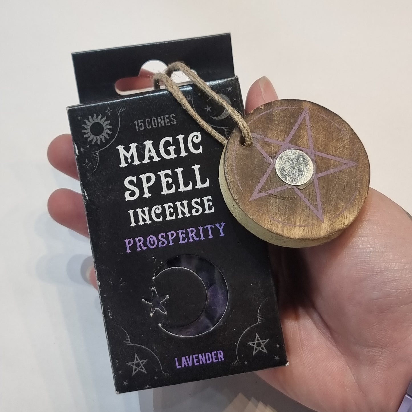 Magic spell incense cones - lavender - Rivendell Shop