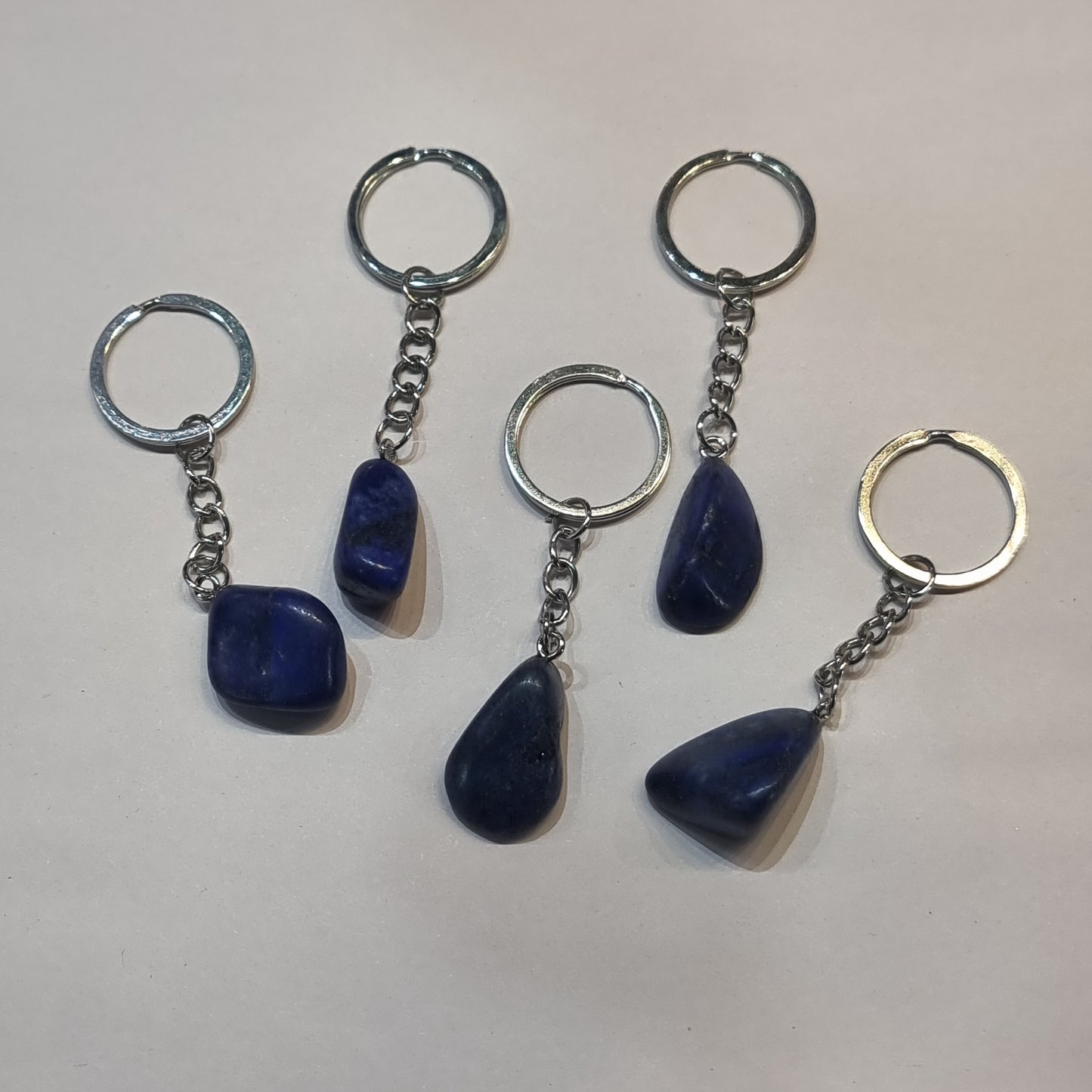 Lapis lazuli keychain - Rivendell Shop