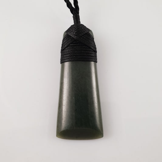 Greenstone Toki Pendant 50x16mm - Rivendell Shop