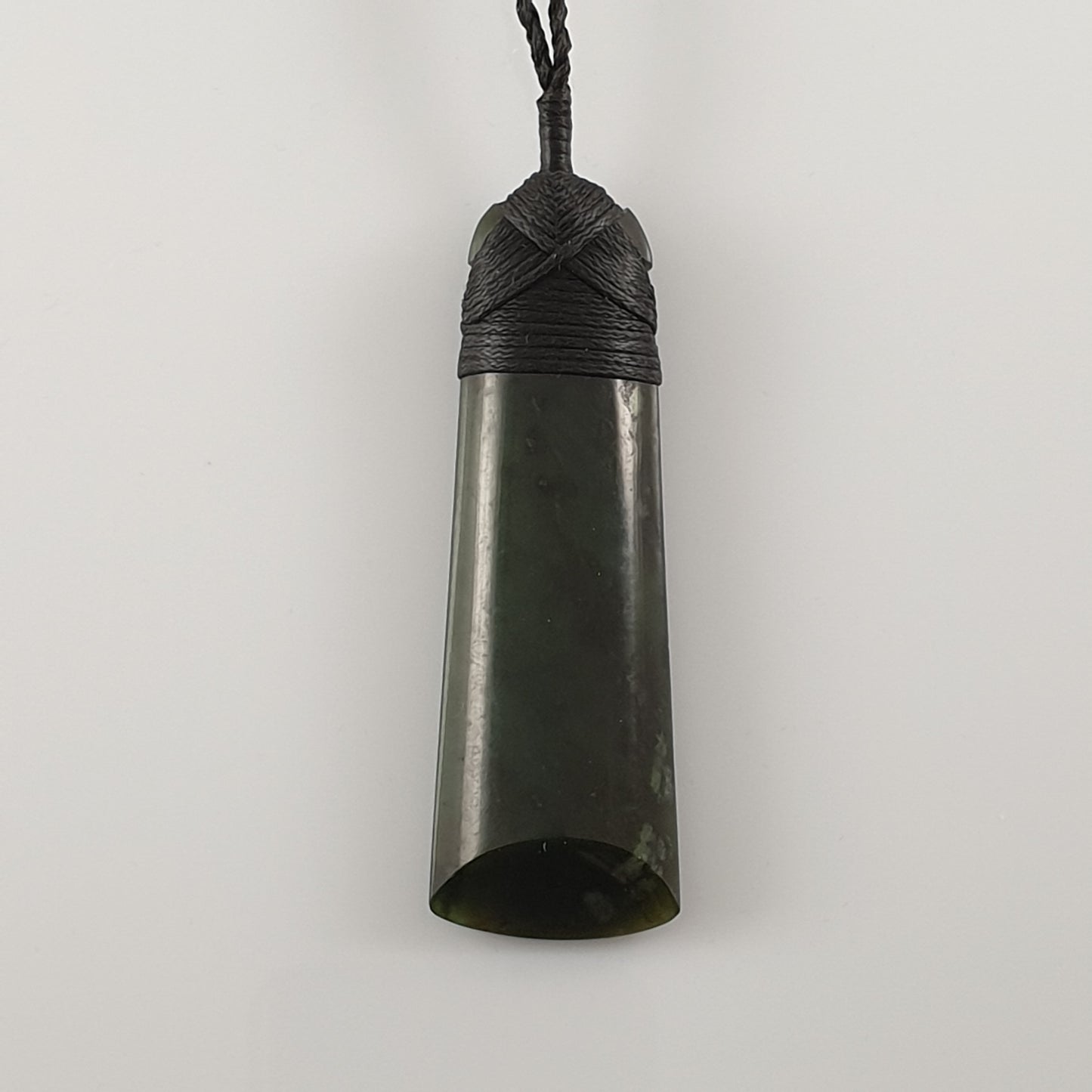 Large Greenstone Toki Pendant 66x21mm - Rivendell Shop