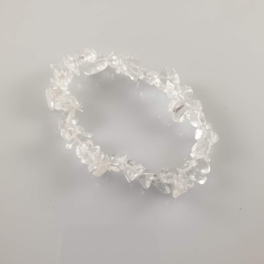 Clear Quartz Chip Crystal Bracelet - Rivendell Shop