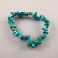 Turquoise Howlite Chip Crystal Bracelet - Rivendell Shop