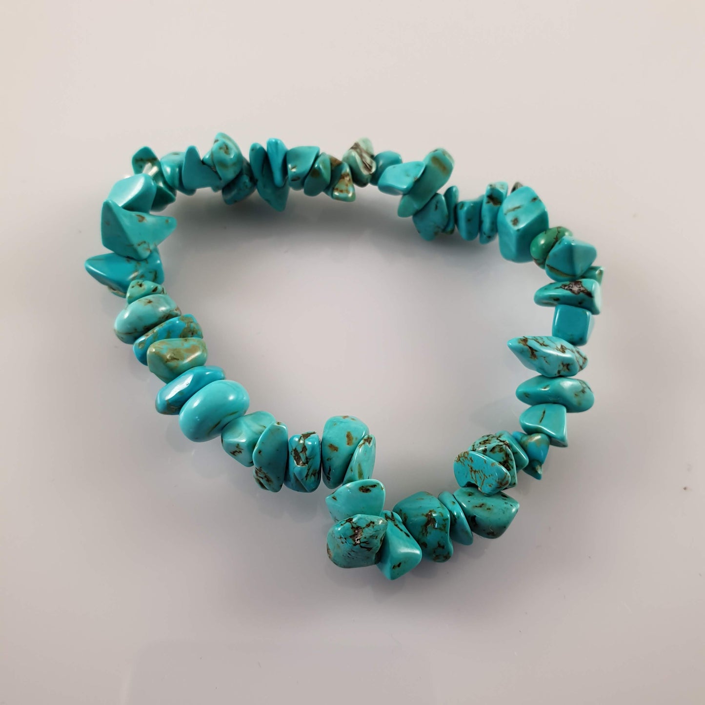 Turquoise Chip Crystal Bracelet - Rivendell Shop