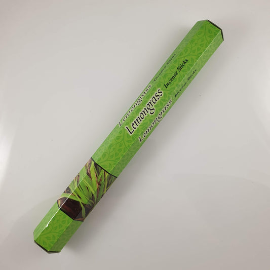 Kamini Lemongrass Incense 20gm Hex Packet 6 Pack - Rivendell Shop