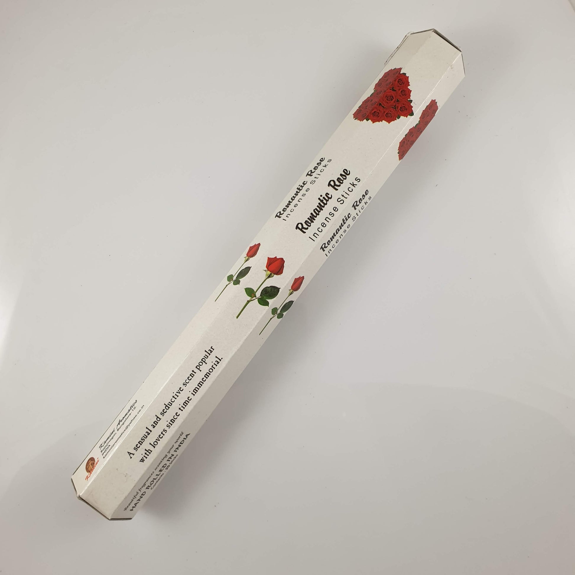 Kamini Romantic Rose Incense 20gm Hex Packet 6 Pack - Rivendell Shop