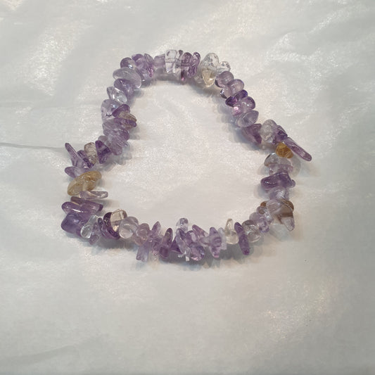 Ametrine chip bracelet - Rivendell Shop