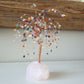 Mix Crystal Tree on Rose quartz Base - Rivendell Shop