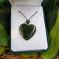 Greenstone Manawa (Heart) Pendant 2.5cm - Rivendell Shop