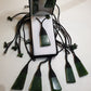 Greenstone Toki Pendant with oblique cut - Rivendell Shop