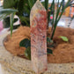 Crazy lace agate point - Rivendell Shop