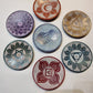 7 chakra soapstone incense holder - Rivendell Shop