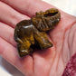 Elephant - tiger eye - Rivendell Shop