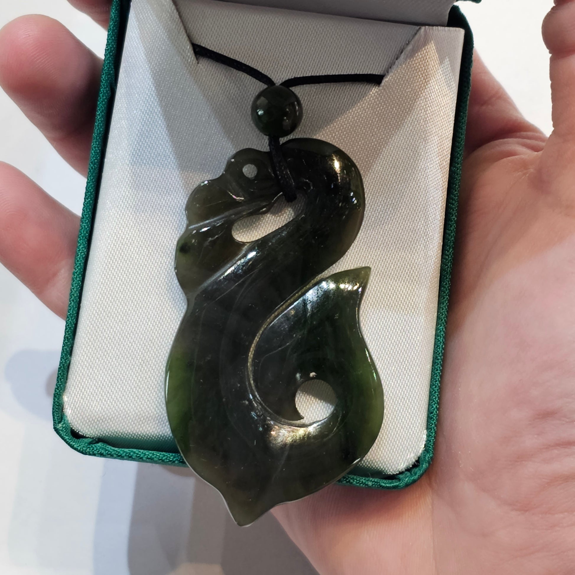 Manaia Greenstone Pendant 6cm - Rivendell Shop