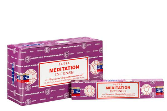 Satya Meditation Incense 15g - Rivendell Shop