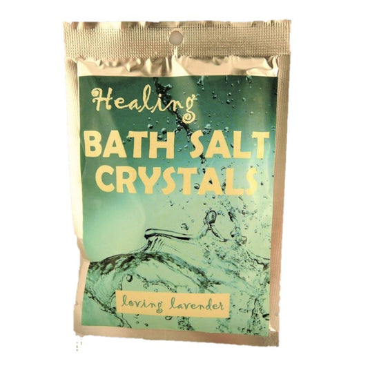 Loving Lavender Himalayan Salt Pure Bath Salts 100g - Rivendell Shop