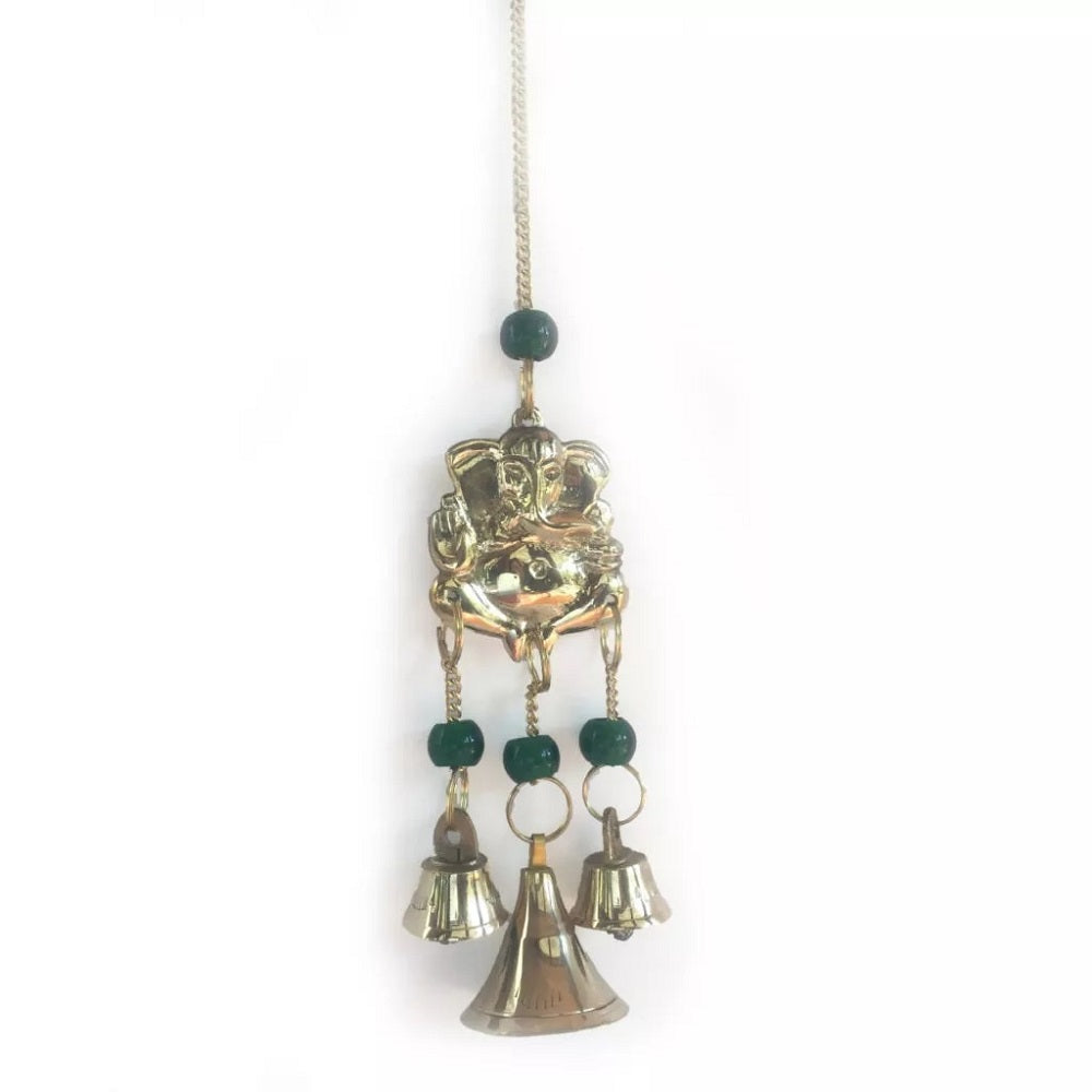 Ganesh brass bells 3 - Rivendell Shop