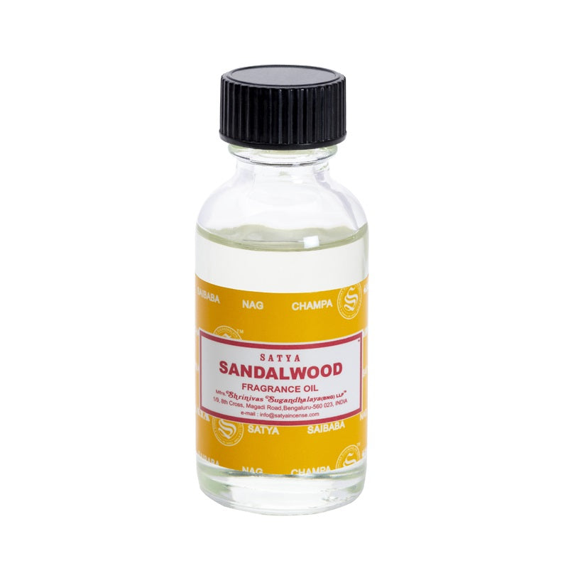 Satya fragrance oil - sandalwood - Rivendell Shop