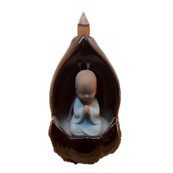 Baby Buddha Backflow Incense Cone Burner - Rivendell Shop