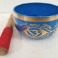 Blue Chakra Singing Bowl - Rivendell Shop