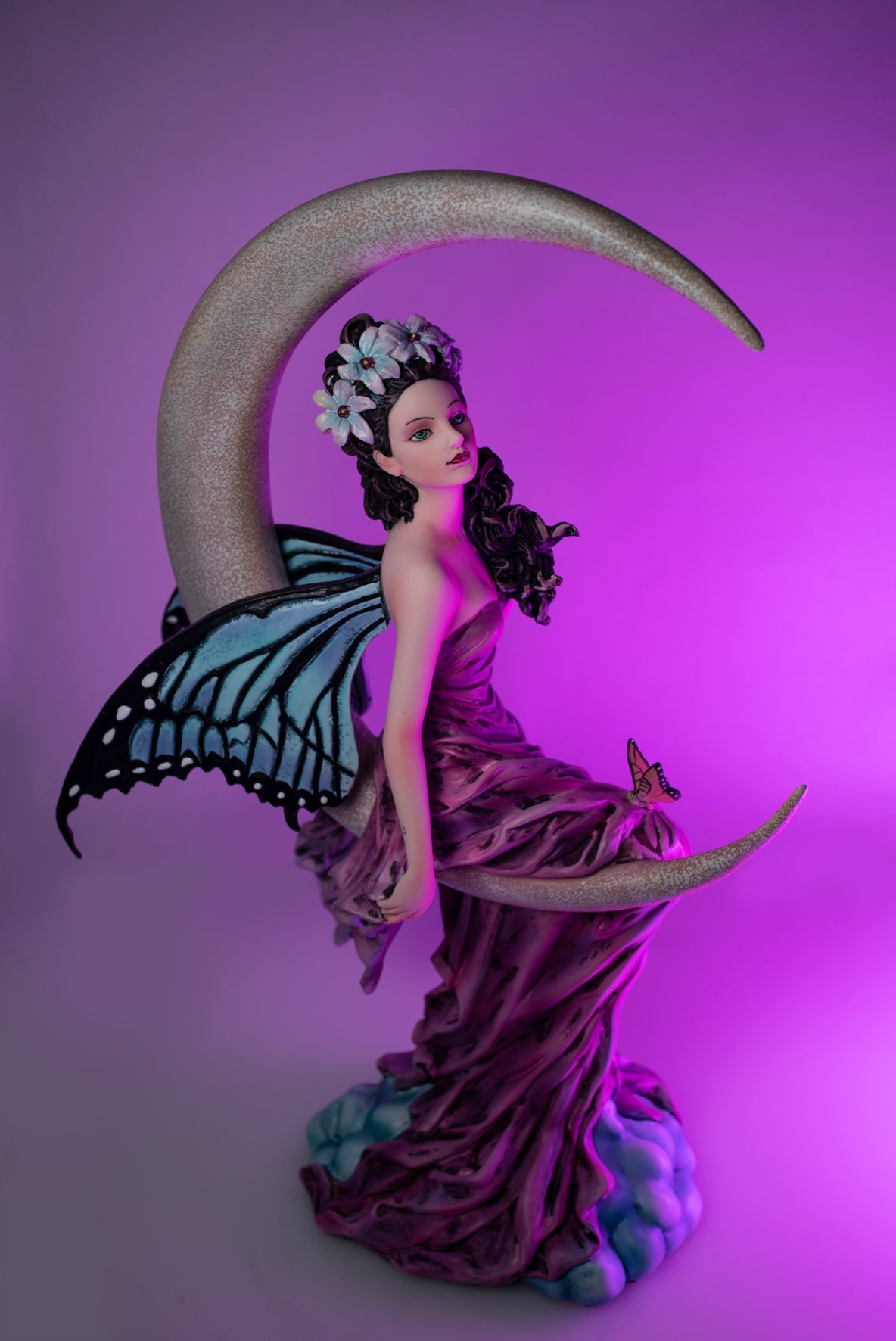 Amethyst Moon Faery Figurine by Nene Thomas - Rivendell Shop