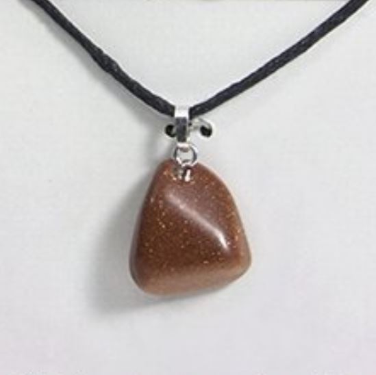 Goldstone Health Gemstone Necklace - Rivendell Shop