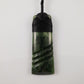 Greenstone Toki Pendant with Carved Detail - Rivendell Shop