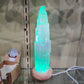 Mini 20 x 5 cm Selenite LED Lamp with Mood Change Lighting - Rivendell Shop