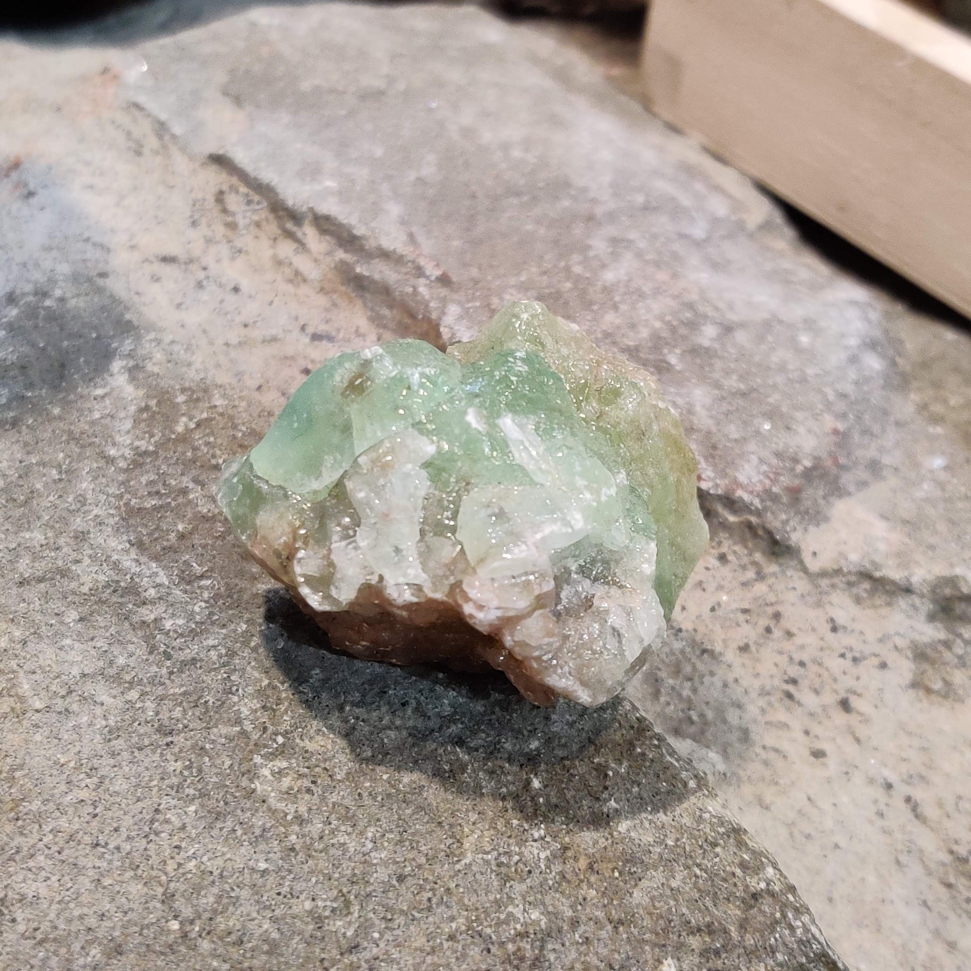 Green Calcite Crystal Piece (3-5cm range) - Rivendell Shop