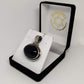 Wide Oval Amethyst 925 Sterling Silver Pendant - Rivendell Shop