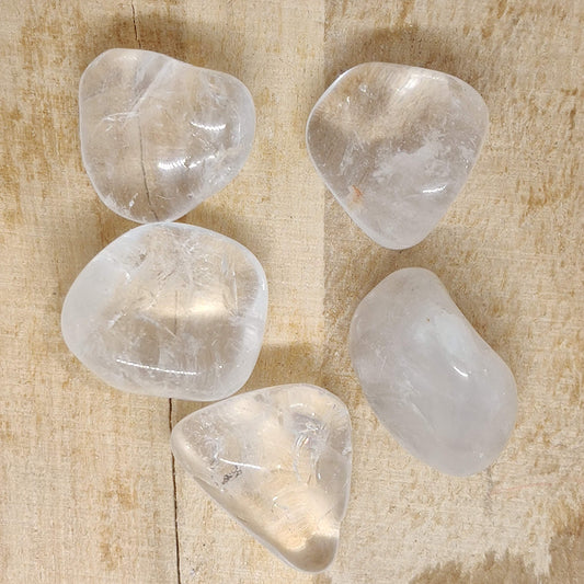 Clear Quartz Tumbled Crystal (Small) - Rivendell Shop