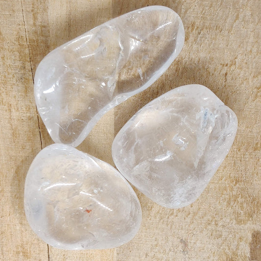 Clear Quartz Tumbled Crystal (Large) - Rivendell Shop