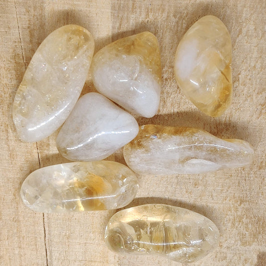 Citrine Tumbled Crystal (2-3cm) - Rivendell Shop