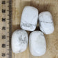 White Howlite Tumbled Crystal - Rivendell Shop