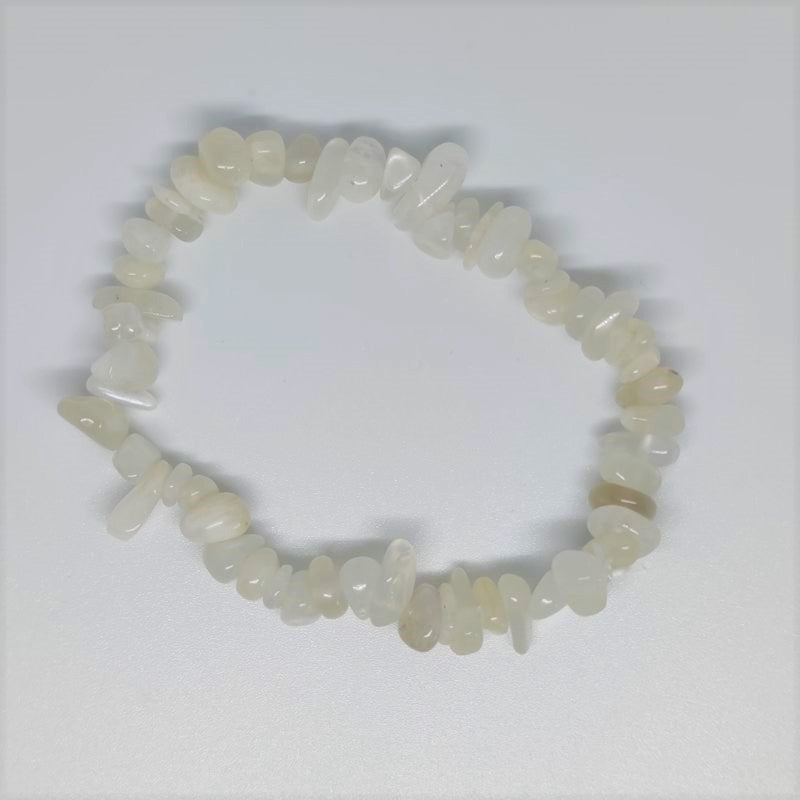 Moonstone Chip Crystal Bracelet - Rivendell Shop